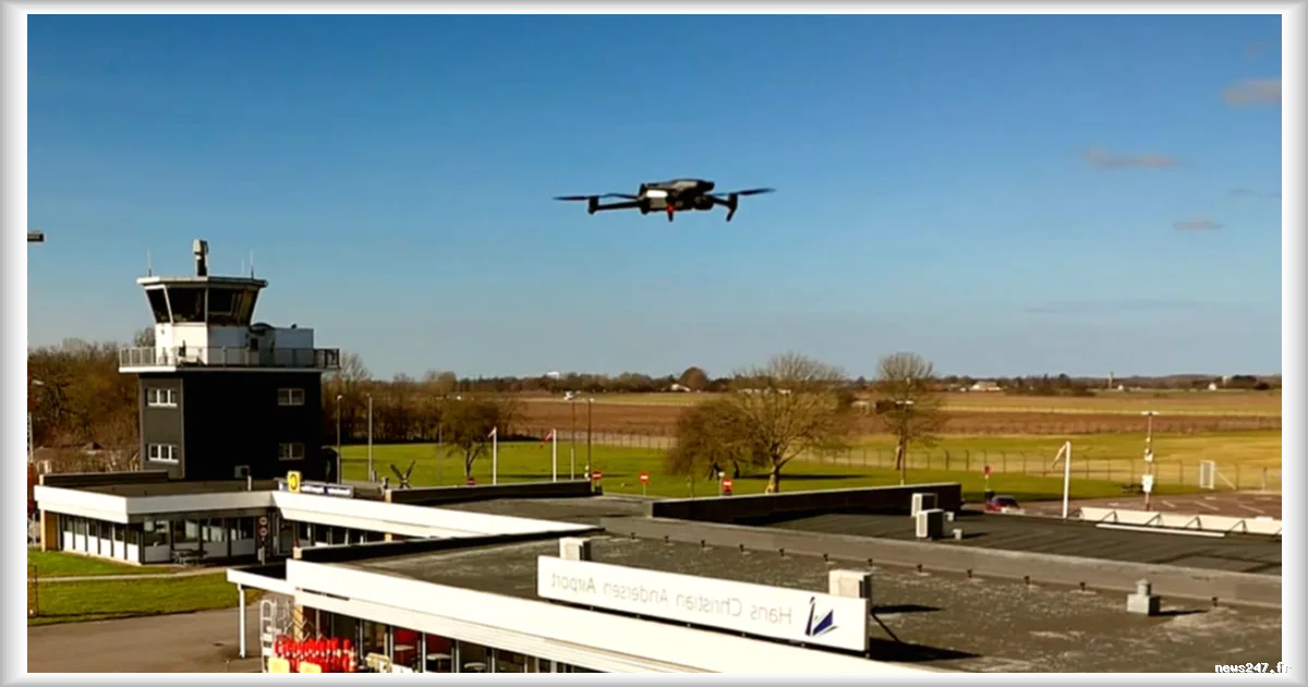Intégration des drones dans le contrôle du trafic aérien : un projet révolutionnaire à l'aéroport d'Odense