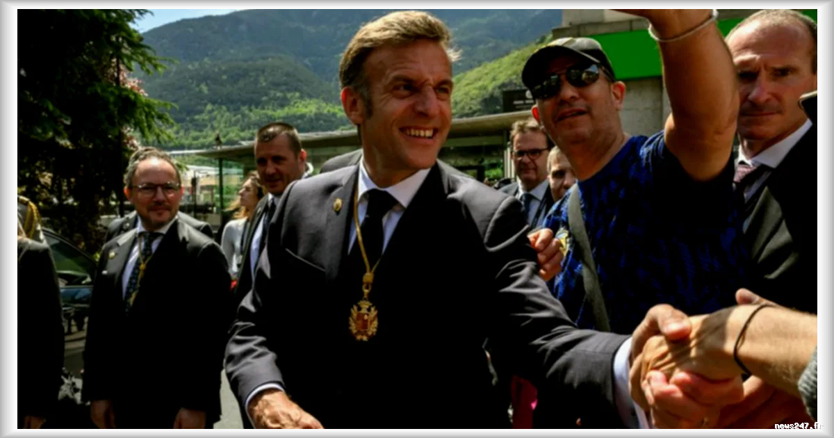 Interpellation d'un homme en possession d'armes longues en Andorre lors de la visite d'Emmanuel Macron