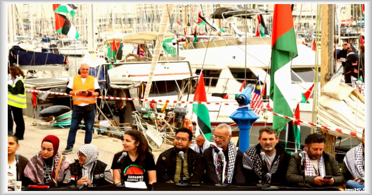 Interrogation en Israël de deux militants de la "Flottille pour Gaza" provenant d'Espagne et du Brésil