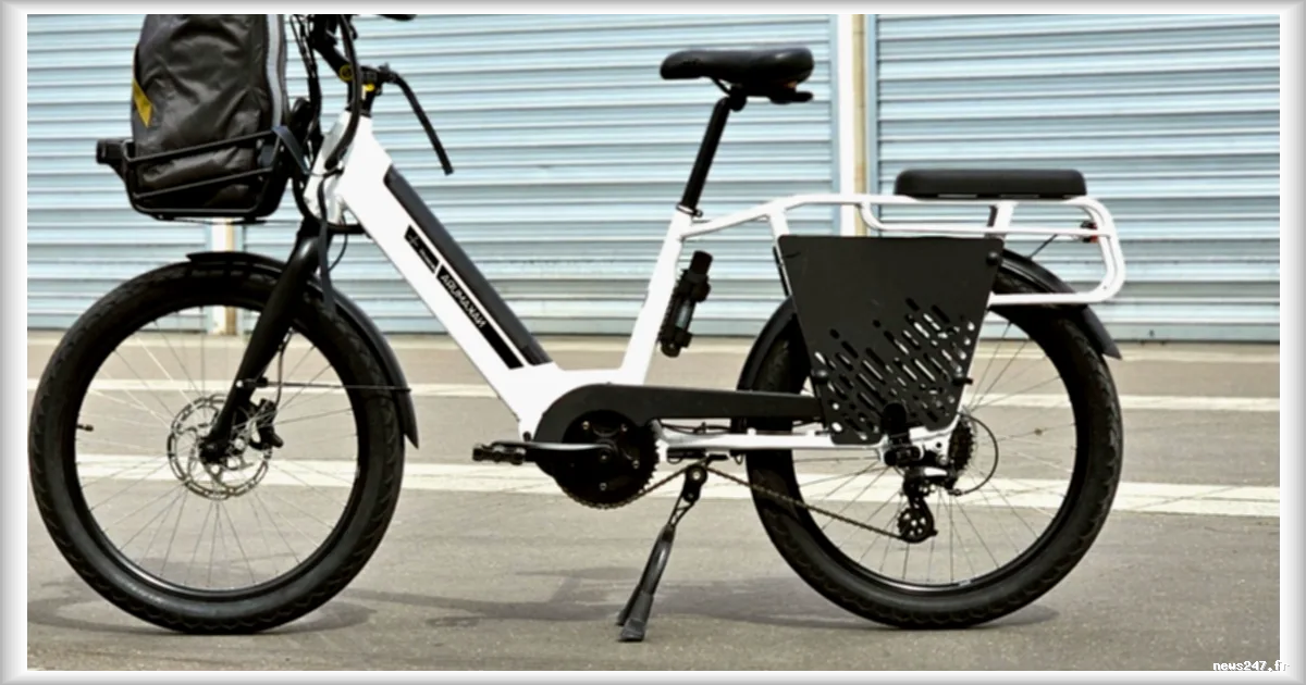 Intersport propose le Nakamura Crosscity+ à moins de 2 200 € : un vélo cargo électrique compact et polyvalent pour les familles