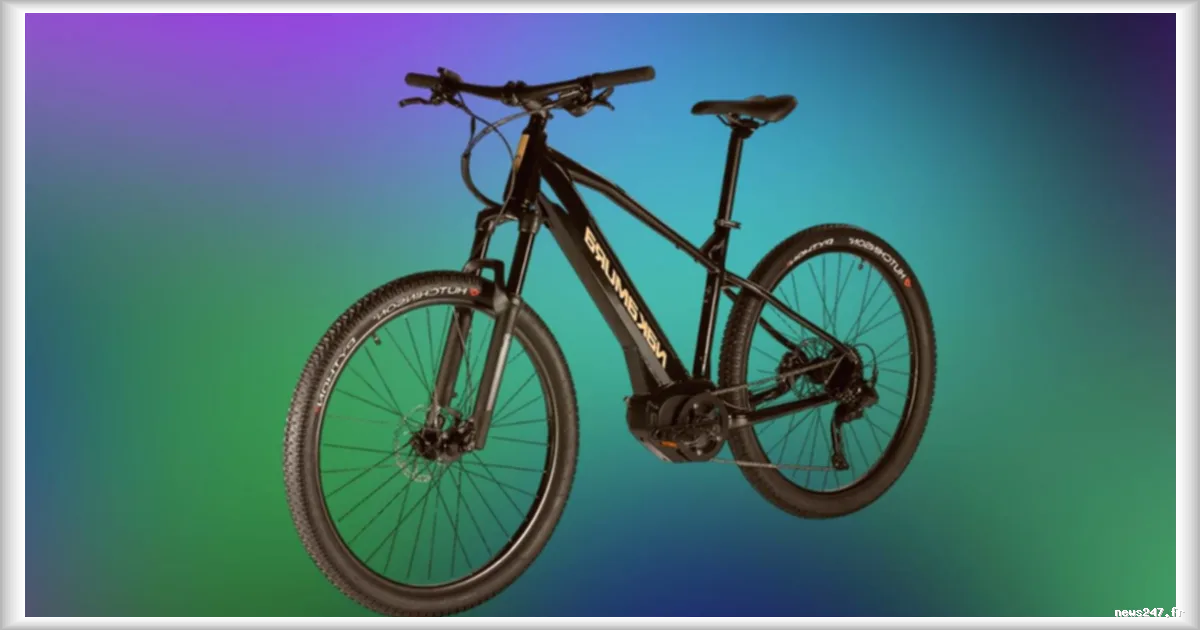 Intersport réduit de 400 € le prix du VTT électrique Nakamura E-Summit 730, disponible à 1 199,99 €