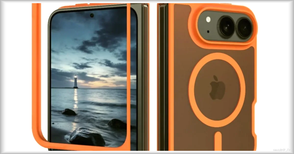 iPhone Fold : des coques déjà disponibles en Chine, signe que le MagSafe reste au programme