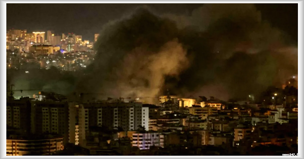 Israël intensifie ses frappes contre le sud de Beyrouth