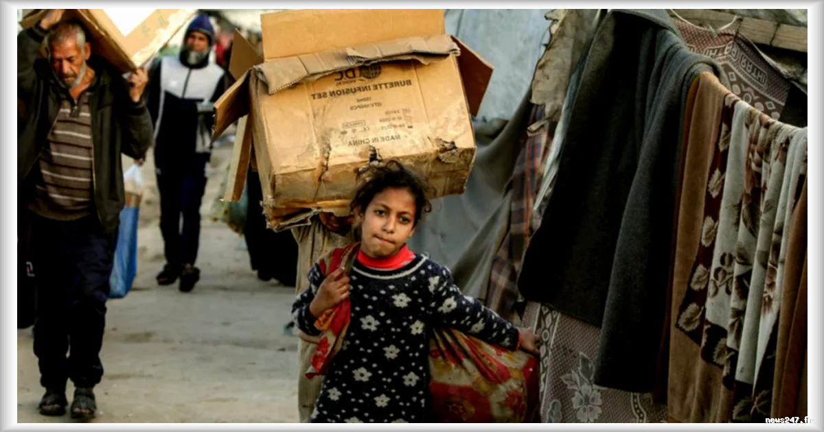 Israël suspend temporairement l'entrée de l'aide de l'Unicef en provenance d'Égypte suite à une tentative de contrebande déjouée