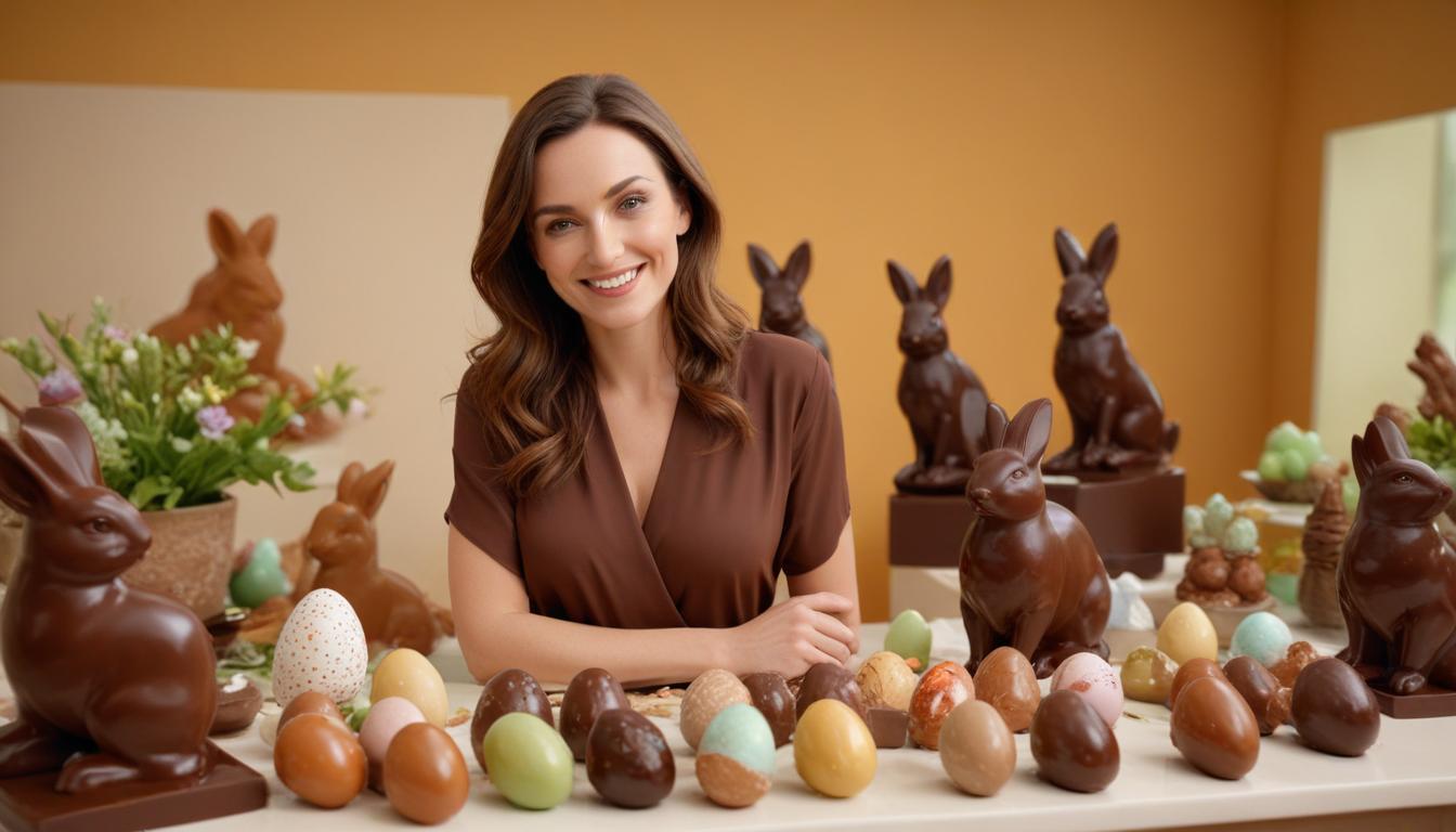 Jade Genin, cheffe chocolatière, dévoile une collection engagée pour Pâques mettant en lumière la renaissance des femmes