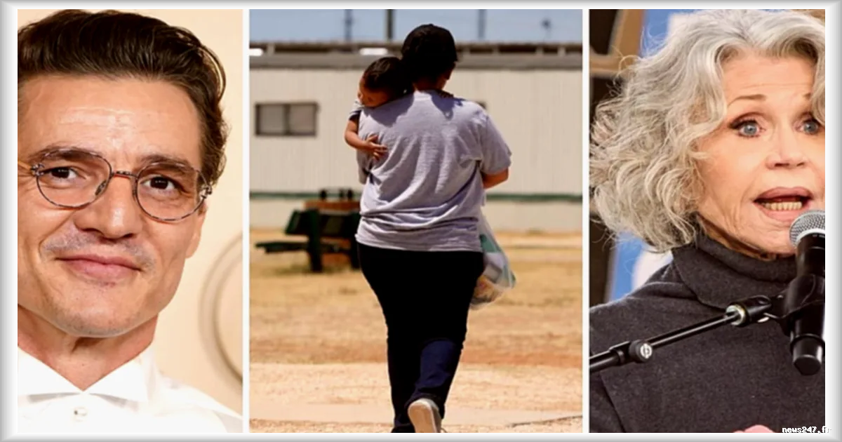 Jane Fonda et Pedro Pascal demandent la fermeture du centre ICE pour enfants au Texas