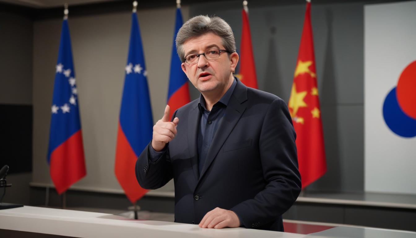 Jean-Luc Mélenchon sous le feu des critiques pour ses propos sur Taïwan, selon Libération