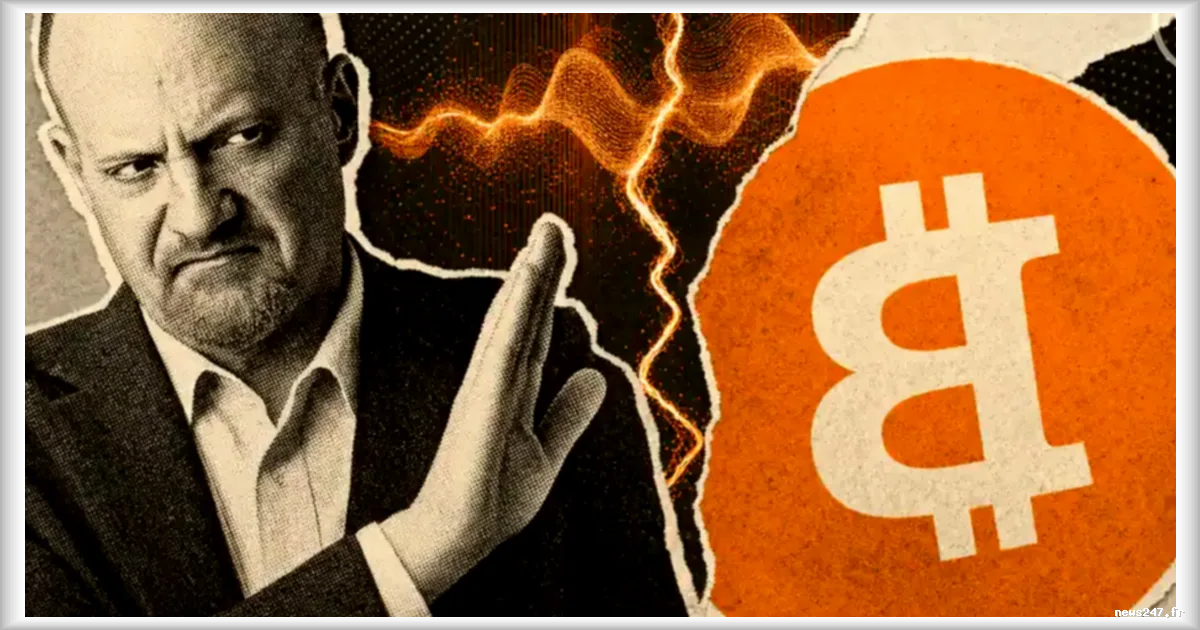 Jim Cramer, figure controversée du Bitcoin, vend ses BTC invoquant un risque quantique