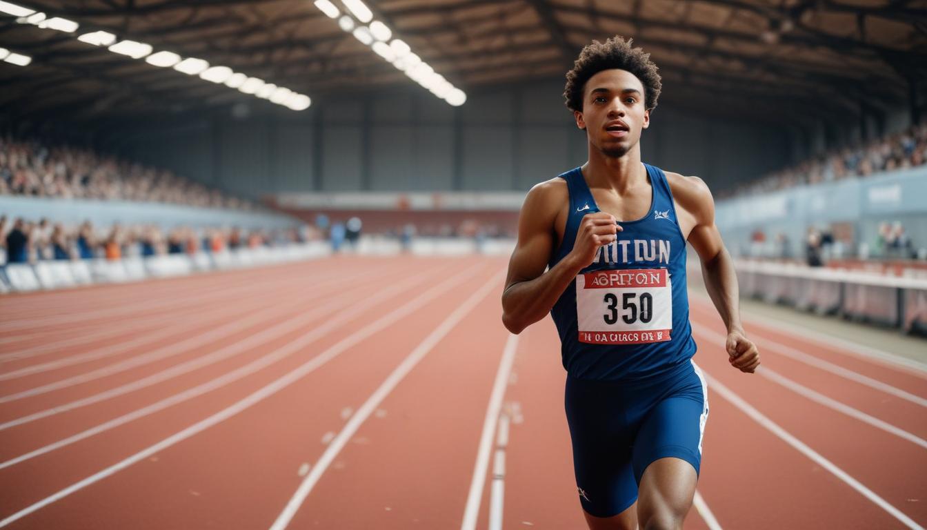 Jordan Anthony remporte le titre mondial sur 60 mètres en salle après une blessure inattendue