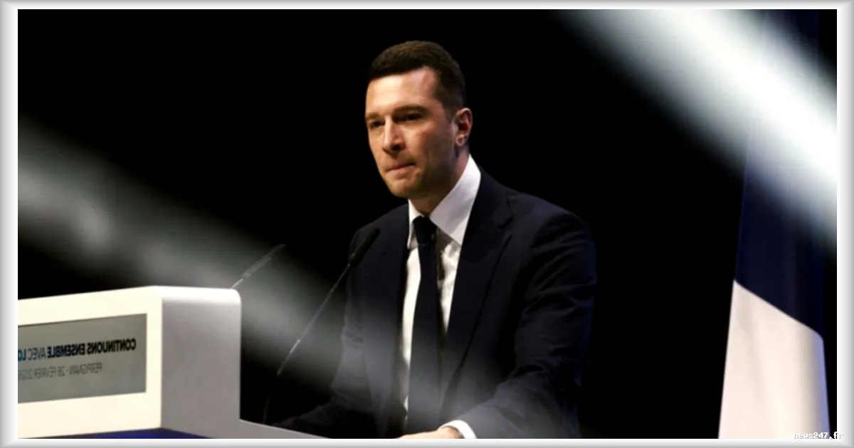 Jordan Bardella annonce son intention de voter pour Rachida Dati aux municipales à Paris