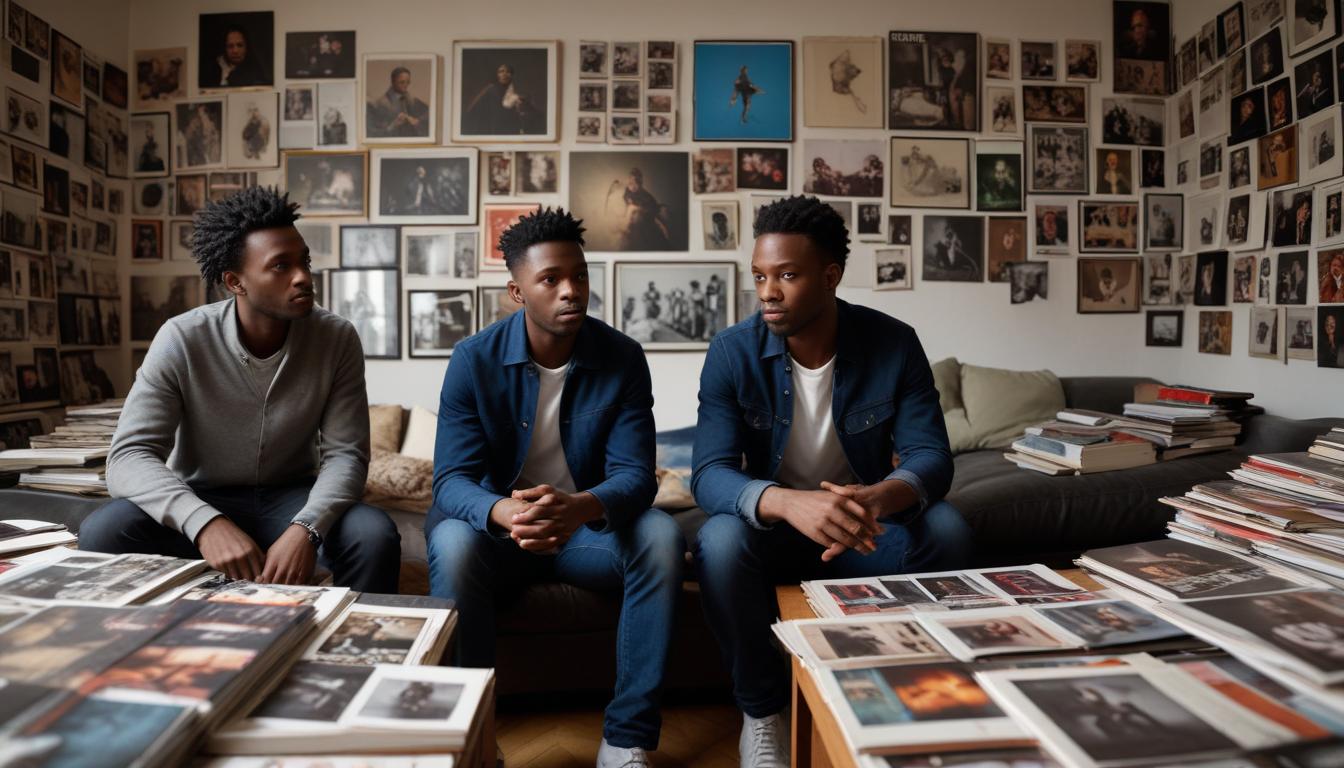 Joshua Idehen et Fabrice Bourgelle décryptent l’ambivalence de leur dernier projet artistique