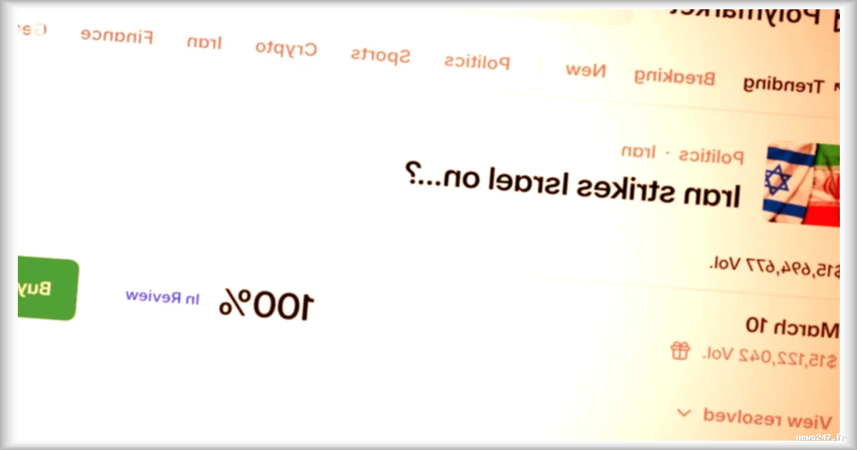 Journaliste israélien menacé de mort par des parieurs Polymarket suite à un article sur des frappes iraniennes