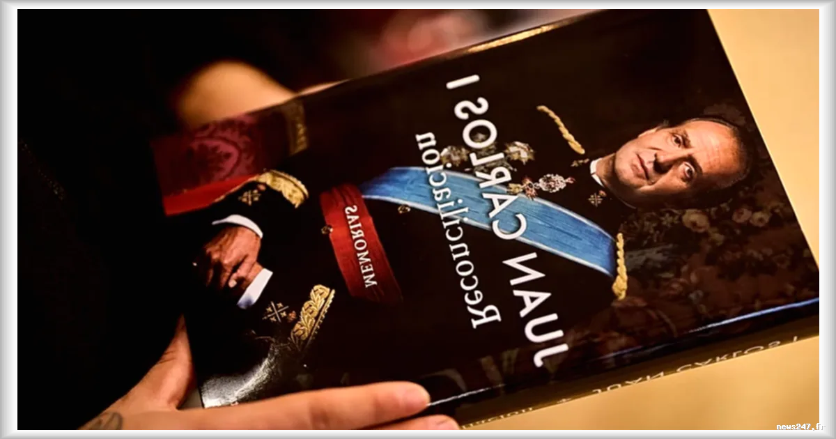 Juan Carlos d'Espagne reçoit un prix littéraire en France pour ses mémoires controversées