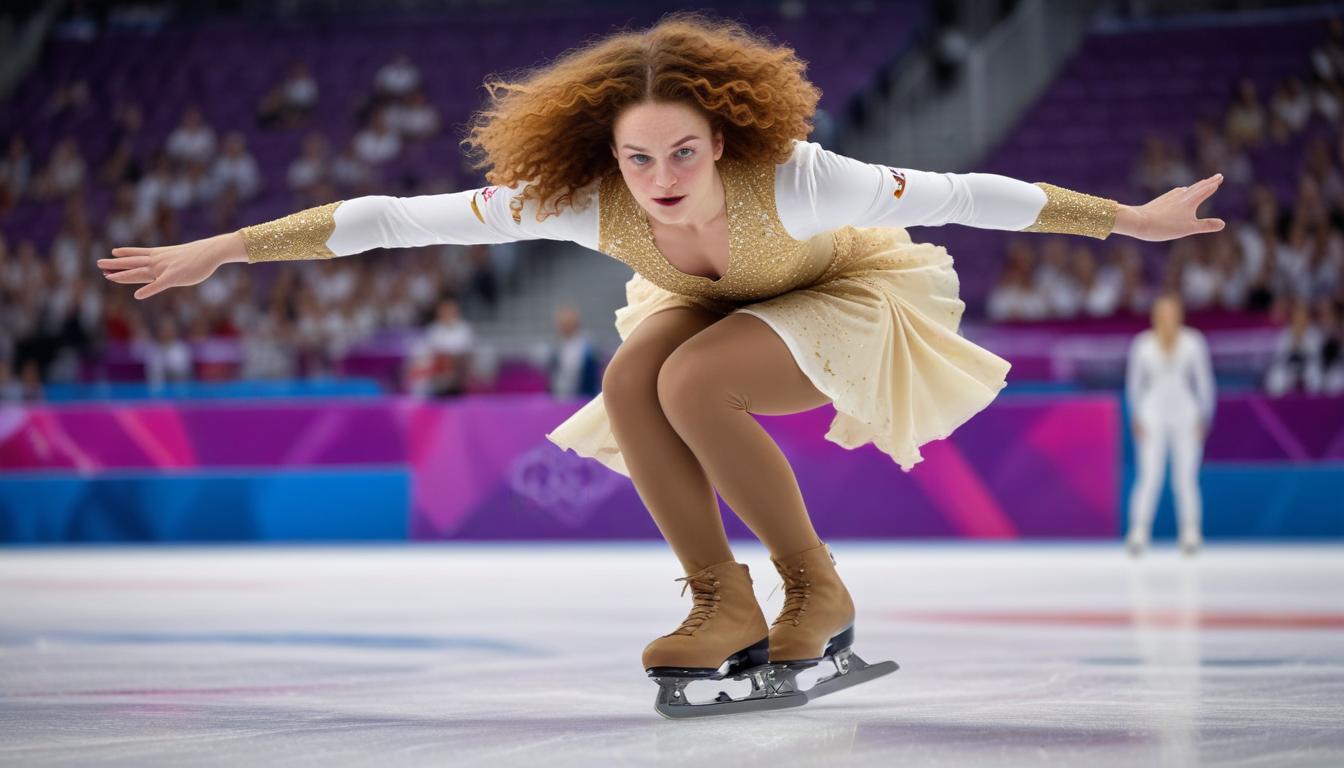 Kamila Sellier, patineuse polonaise, blessée à l'œil par une lame de patin aux JO 2026