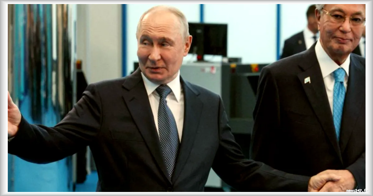 Kazakhstan : Tokaïev évoque le gel du conflit russo-ukrainien devant Poutine lors du forum d'Omsk