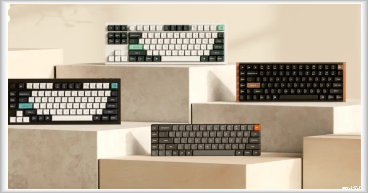 Keychron ouvre ses claviers mécaniques aux modifications