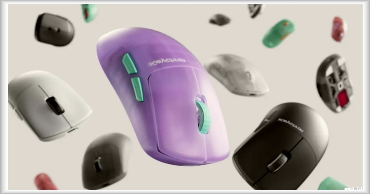 Keychron présente ZGM, un firmware open source pour les souris gaming, afin de démocratiser l'accès aux technologies avancées