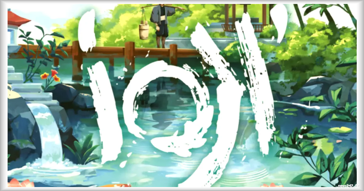 Koi, le jeu de société qui vous fait créer des bassins élégants