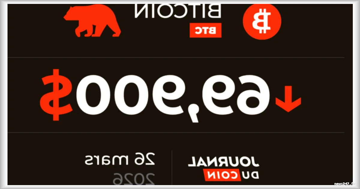 Krach possible sur le cours du Bitcoin suite au croisement baissier de deux métriques ? Analyse du 26 mars