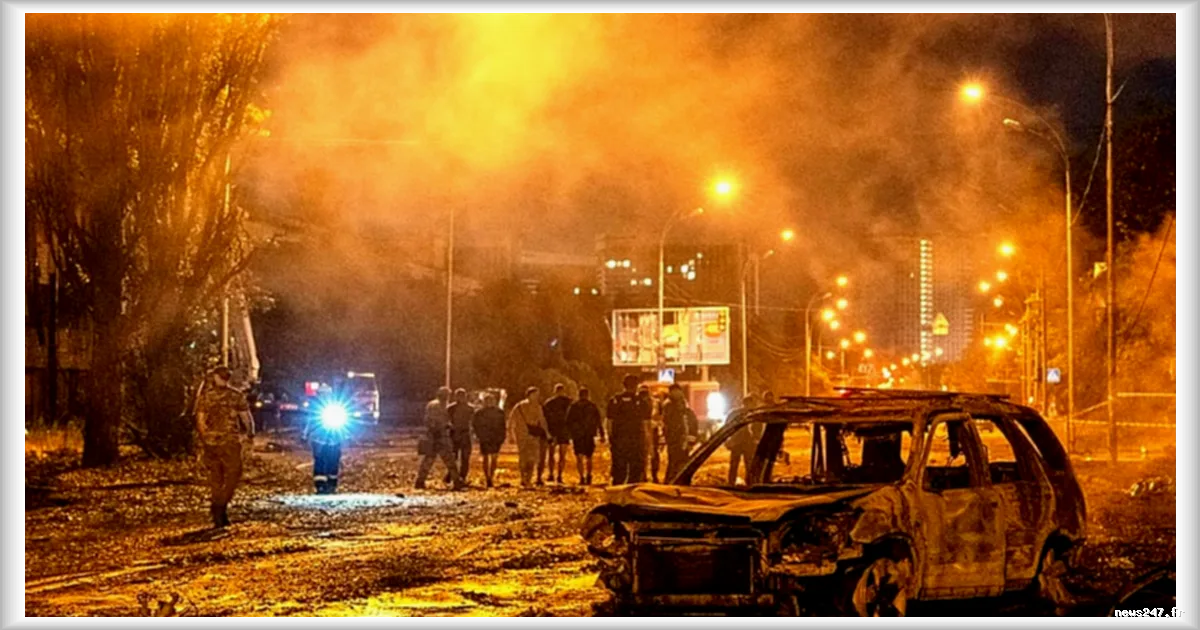Kyiv frappée par des missiles balistiques russes : neuf morts et plus de trente blessés dans la nuit