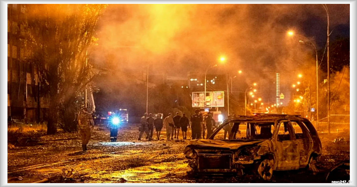 Kyiv frappée par des missiles balistiques russes : neuf morts et plus de trente blessés dans la nuit
