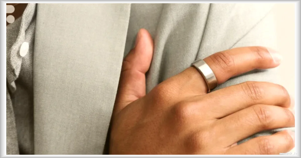 La bague connectée Ring 3 Horizon d'Oura en promotion à -62%
