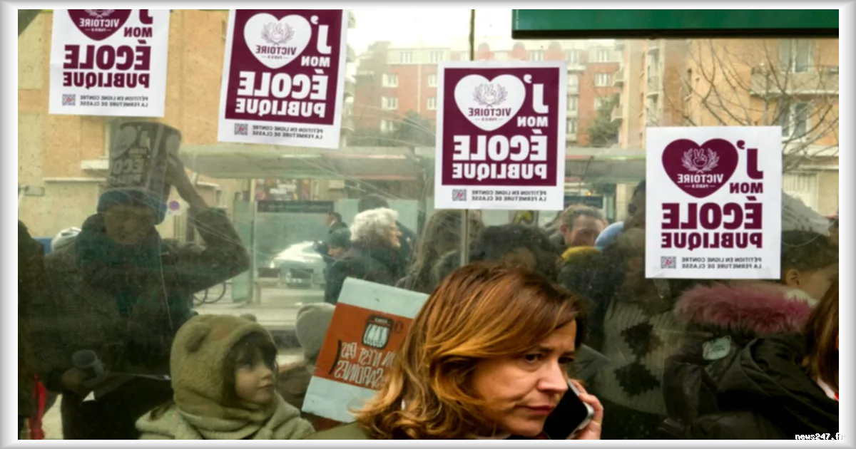 La baisse démographique en France pourrait conduire à une prédominance du privé parmi les élèves parisiens de 6e d'ici 2035