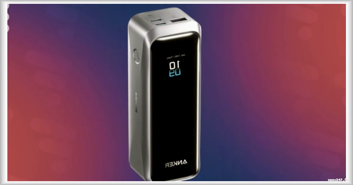 La batterie Anker Prime, l'alliee incontournable pour ne jamais manquer de batterie