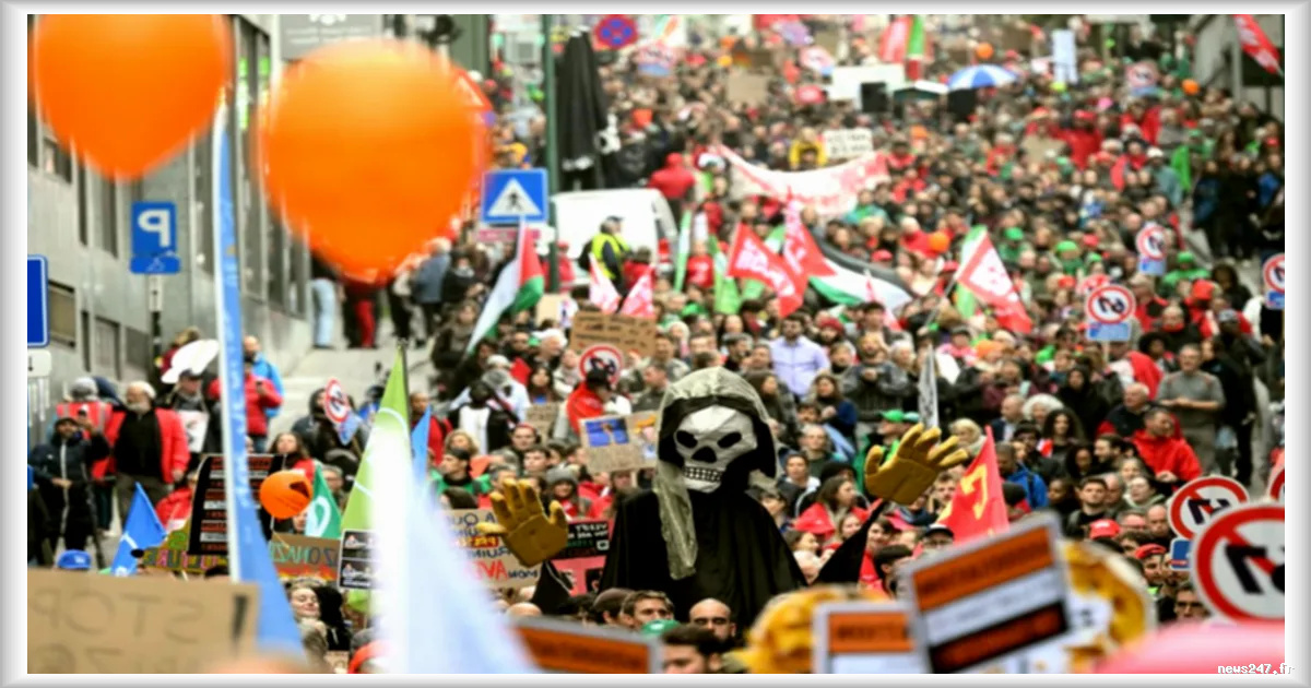 La Belgique face à une nouvelle mobilisation sociale qui va paralyser le trafic aérien