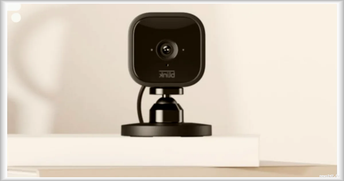 La Blink Mini d'Amazon : une caméra de surveillance connectée HD compatible avec Alexa à prix réduit