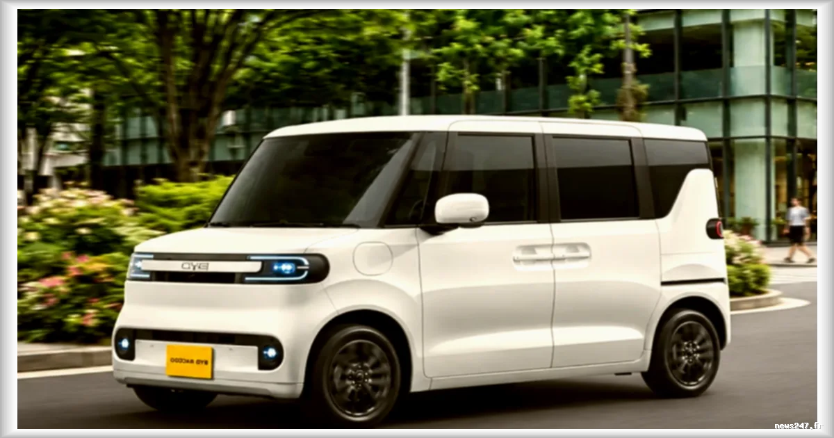 La BYD Racco, micro-citadine cubique au design futuriste, servira de base technologique pour des modèles européens