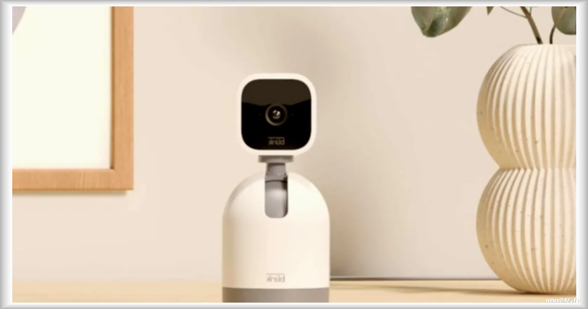 La caméra Blink Mini Pan-Tilt à 360° chute à 19 €, l’affaire idéale pour sécuriser son domicile avant les vacances