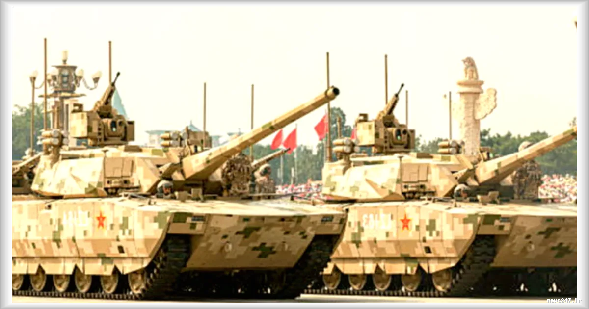La Chine dévoile son char de combat Type 100, un blindé ultra-moderne pour moderniser son armée