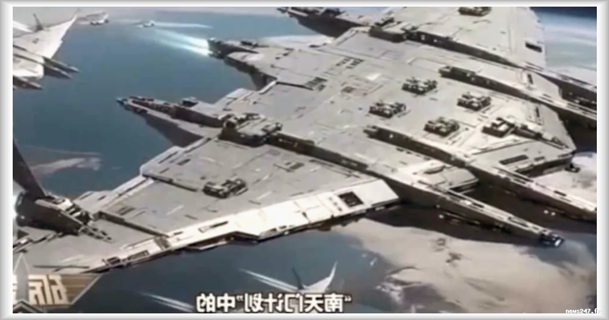 La Chine dévoile un projet de porte-avions spatial de 120 000 tonnes baptisé « Luanniao »