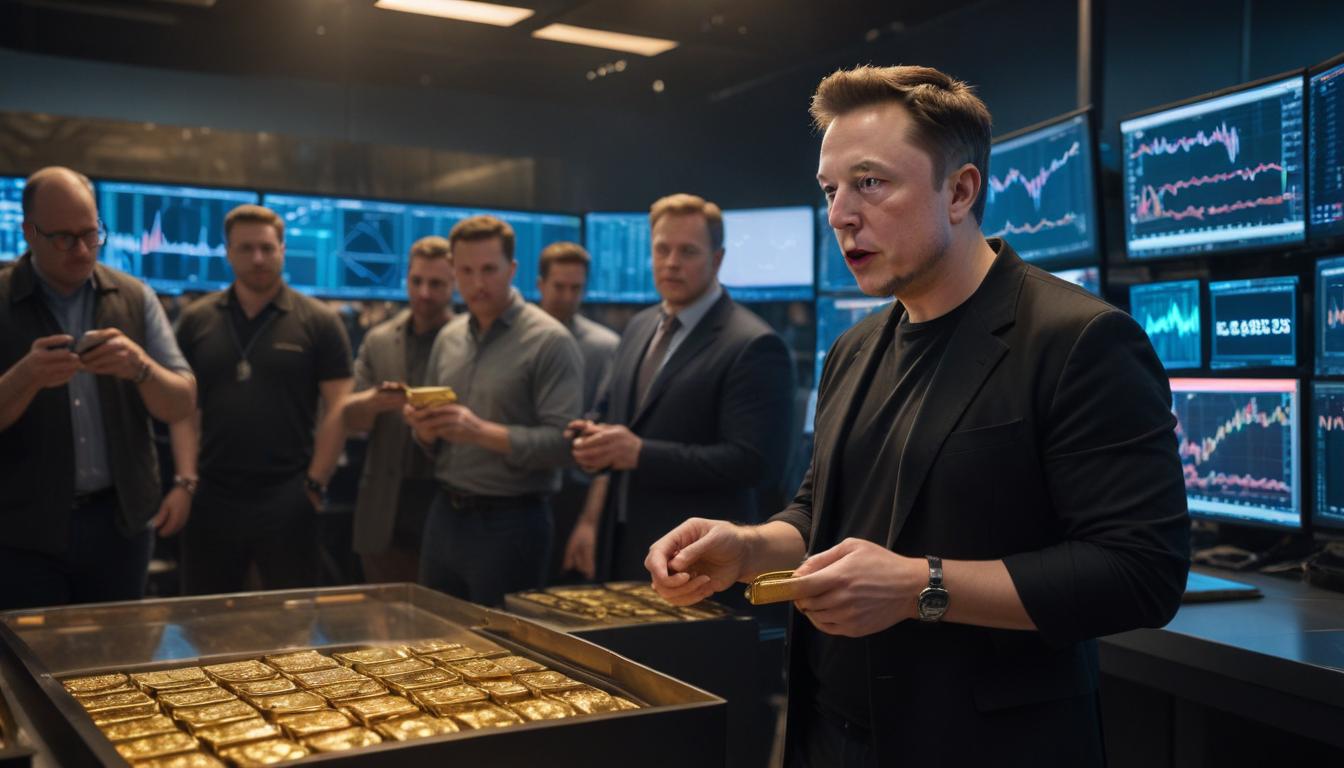 La chute des marchés cryptos et boursiers : l'or devient-il l'actif de réserve mondial ?