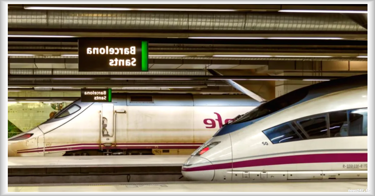 La compagnie Renfe suspend son projet de liaison à grande vitesse entre l’Espagne et Paris