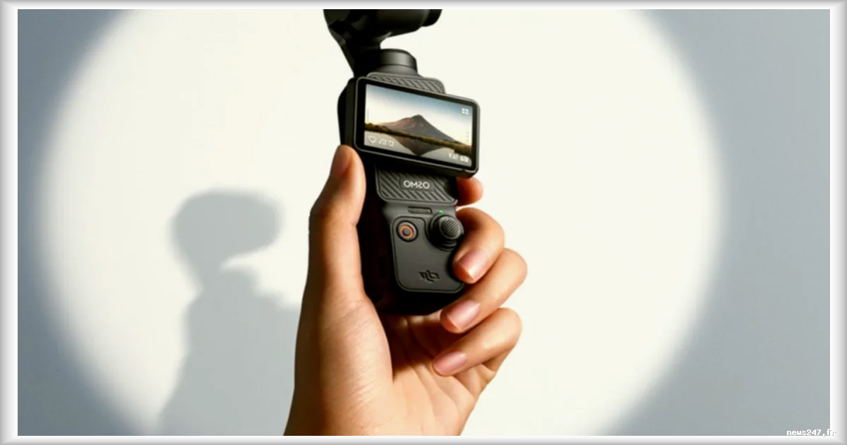 La DJI Osmo Pocket 3 voit son prix chuter à 288 € chez Aliexpress, selon Frandroid