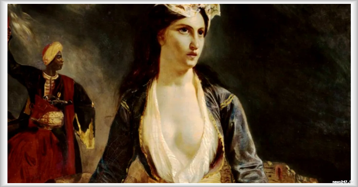 La France prete un tableau d'Eugene Delacroix a la Grece pour une exposition a Missolonghi