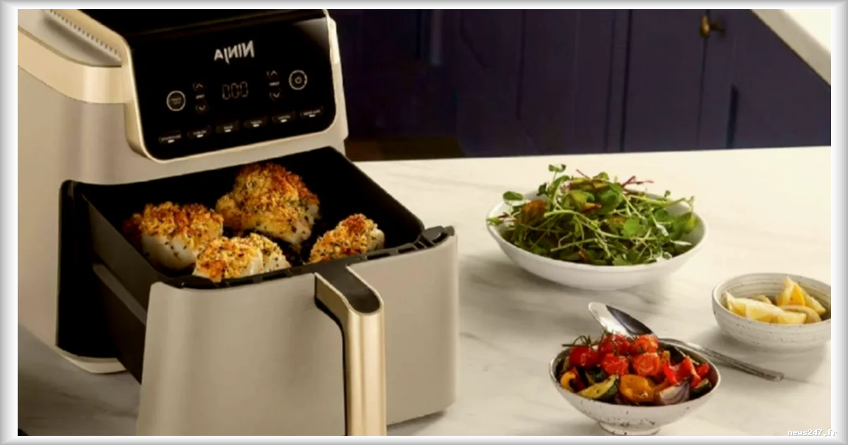 La friteuse sans huile Ninja Air Fryer MAX PRO à 6,2 litres descend à moins de 100 euros sur Amazon