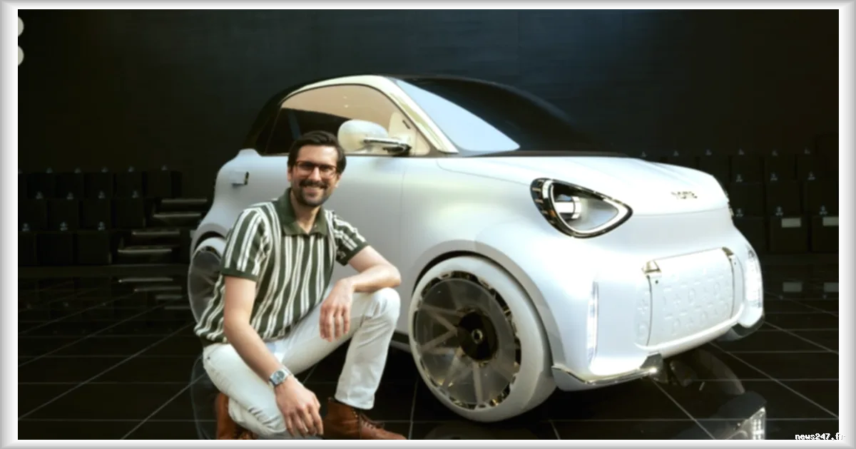 La future Smart #2 : une mini-voiture électrique prometteuse dévoilée en Chine