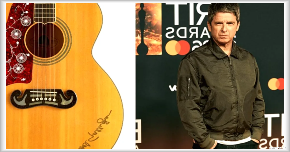 La guitare de Noel Gallagher utilisée pour « (What's The Story) Morning Glory? » mise aux enchères