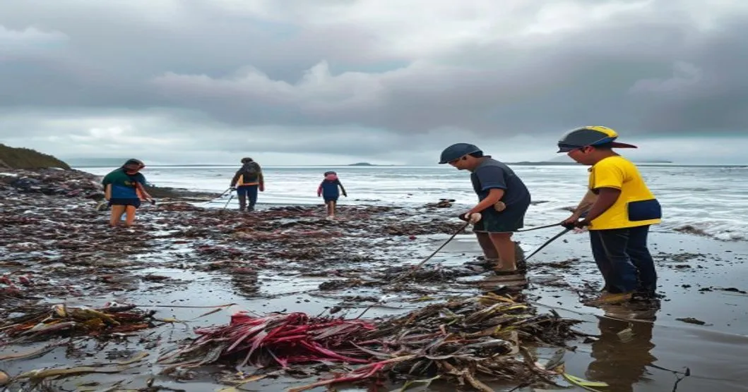 La laisse de mer, un écosystème unique menacé par l'élimination pour le confort des baigneurs