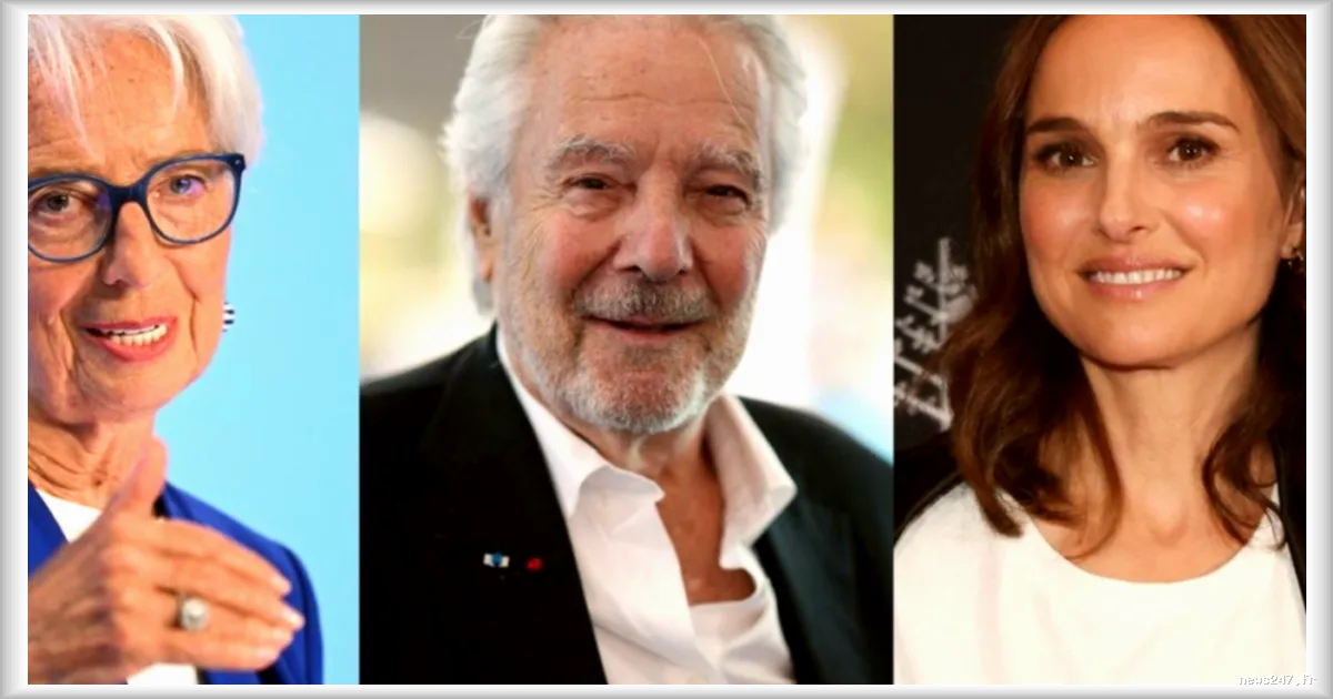 La Légion d'honneur du 14 juillet 2026 : Natalie Portman, Pierre Arditi et Christine Lagarde parmi les récipiendaires
