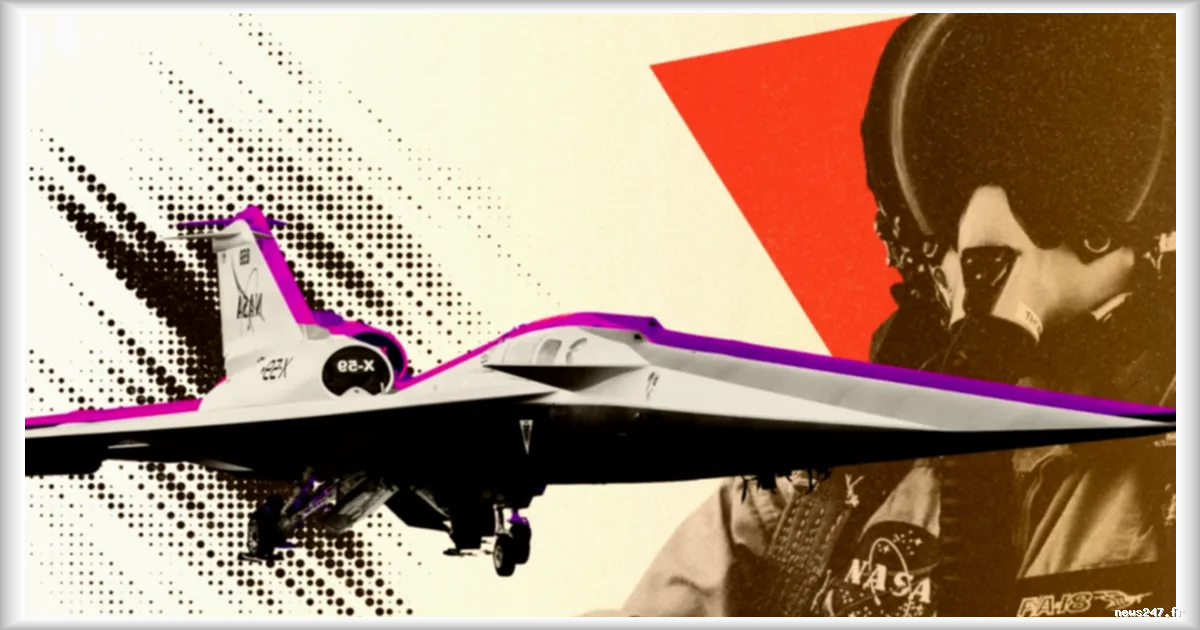 La NASA planifie un deuxième vol d'essai pour le X-59, l'avion supersonique révolutionnaire