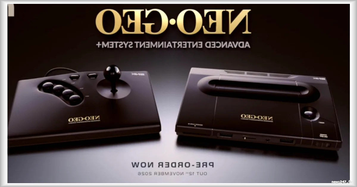 La Neo Geo Aes+ en précommande pour les fans de rétro-gaming : une renaissance nostalgique