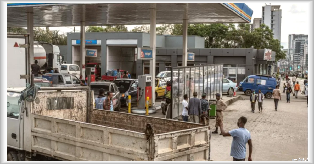 La pénurie d'essence en Éthiopie: des files d'attente interminables et des mesures draconiennes