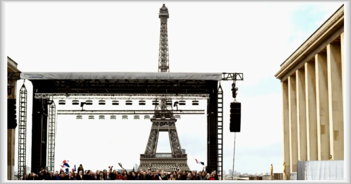 La place du Trocadéro, symbole des droites françaises