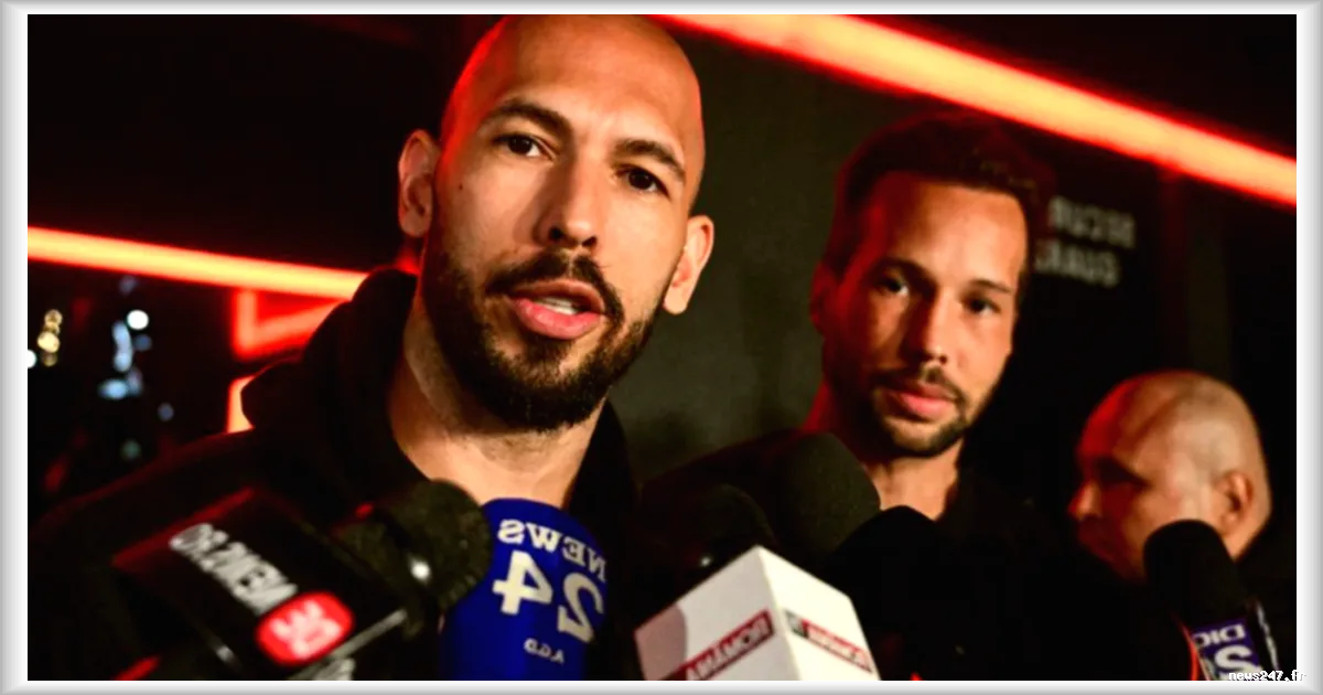 La police britannique rouvre une enquête pour viol contre l’influenceur masculiniste Andrew Tate