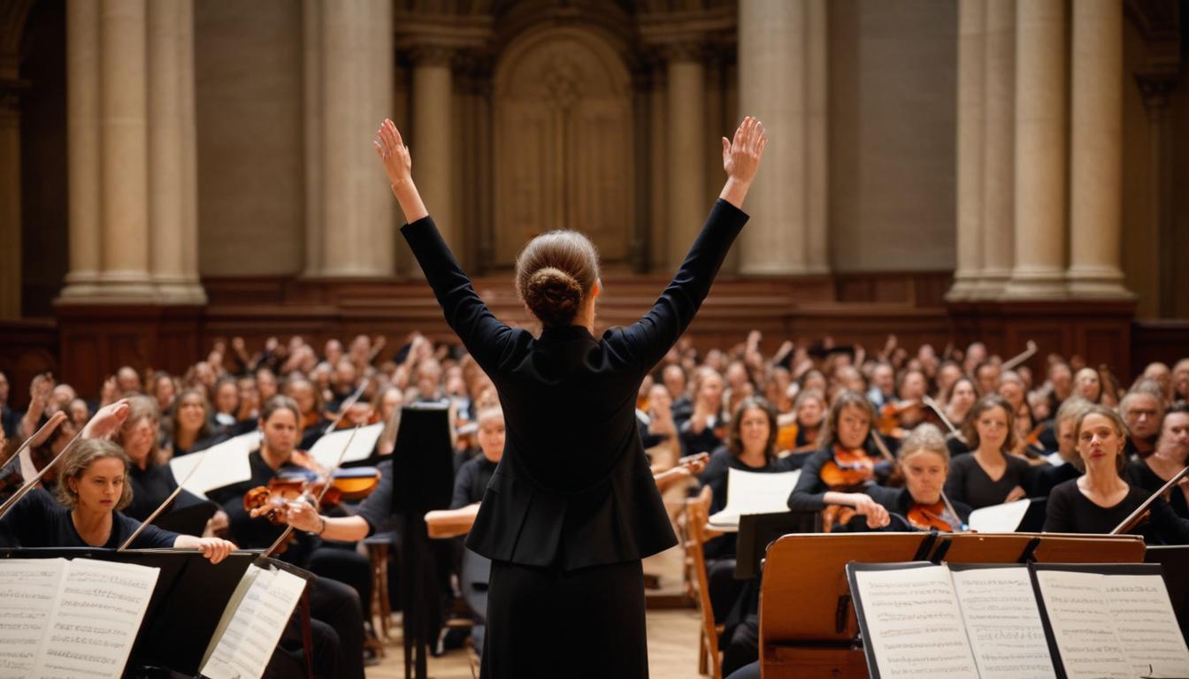 La quatrième édition de La Maestra, un concours de direction d'orchestre réservé aux femmes