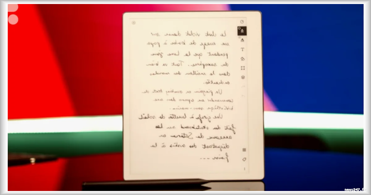 La reMarkable Paper Pure, nouvelle tablette d’écriture minimaliste, mise en vente à partir de 399 euros